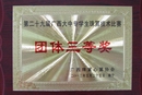 第二十九届广西大中专学生珠算技术比赛团体三等奖